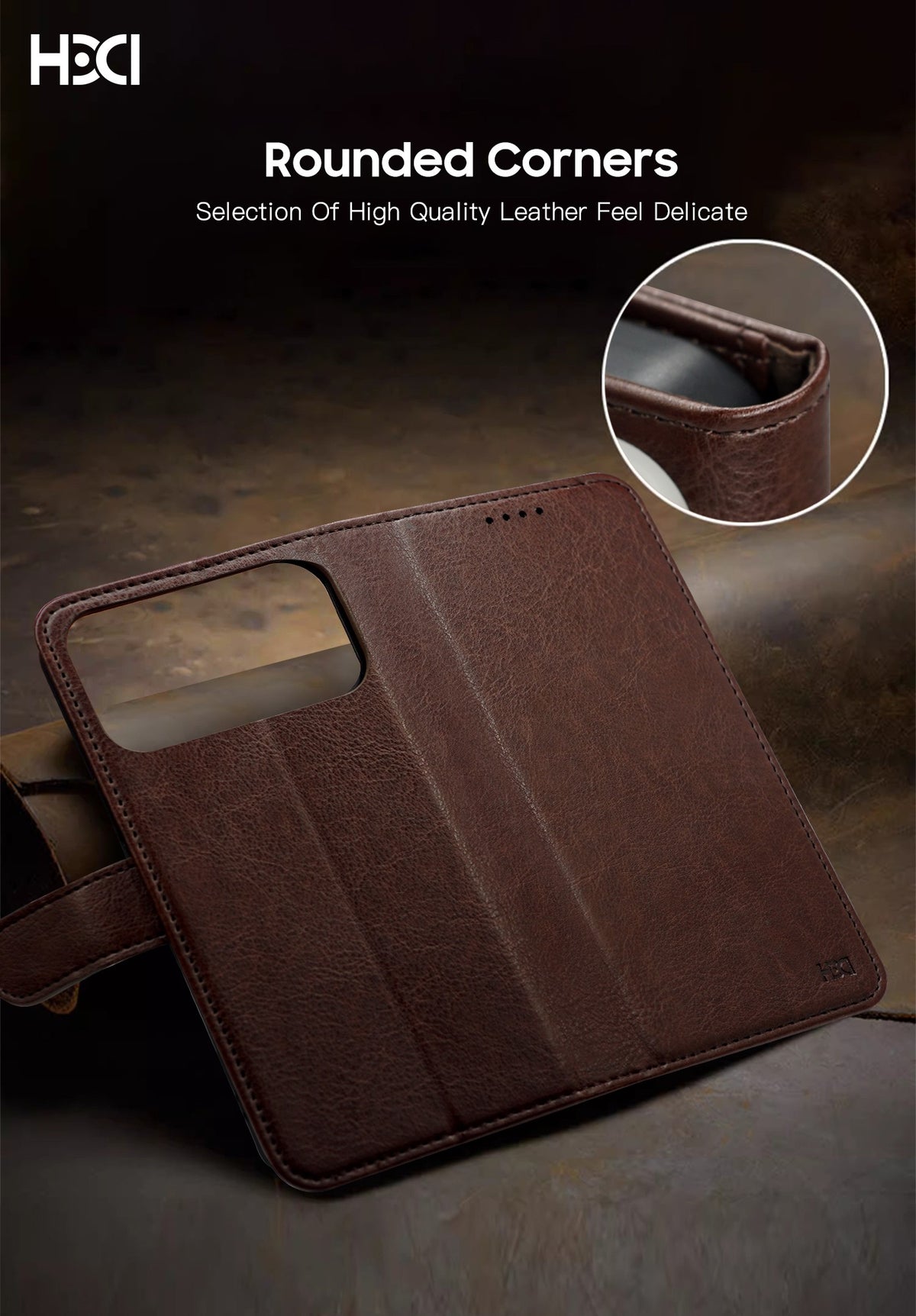 Dėklas HDD Clasp Wallet Case Samsung A515 A51 juodas