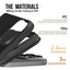 Dėklas Perfectionists Triangle Mag Case Apple iPhone 17 juodas