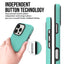 Dėklas Perfectionists Triangle Mag Case Apple iPhone 17 Pro Max/18 Pro Max žalias