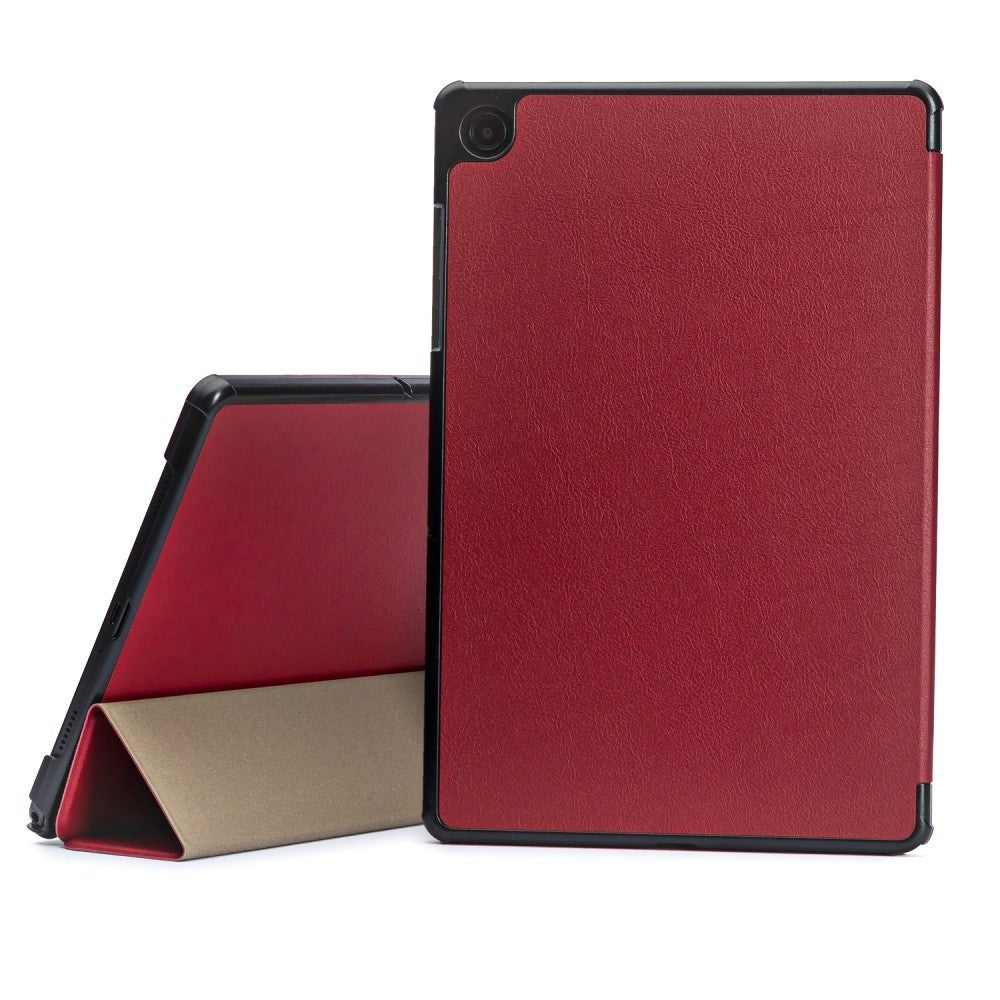 Dėklas Reach Smart Leather Lenovo IdeaTab 11.0 TB336 tamsiai raudonas