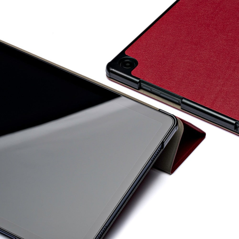 Dėklas Reach Smart Leather Lenovo IdeaTab 11.0 TB336 tamsiai raudonas