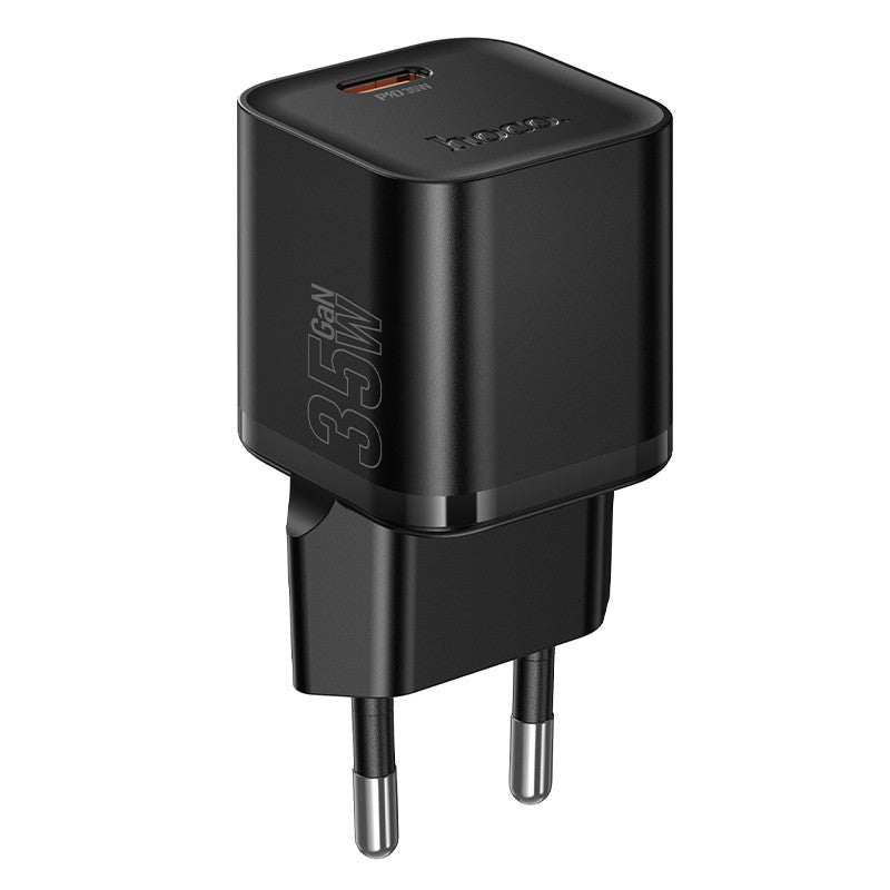 Įkroviklis Hoco N66 35W GaN USB-C juodas