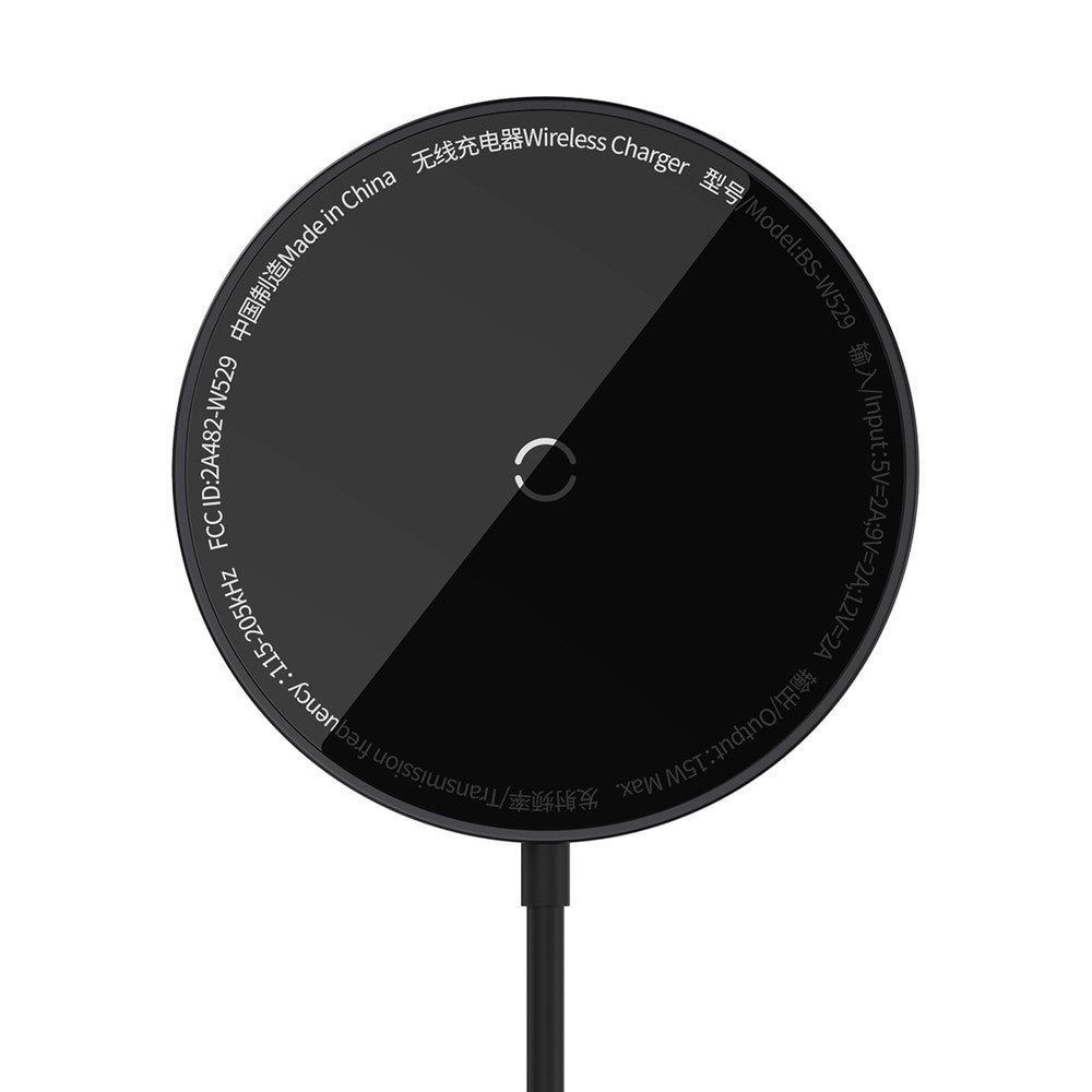 Įkroviklis belaidis Baseus Simple Mini 3 15W MagSafe juodas CCJJ040001