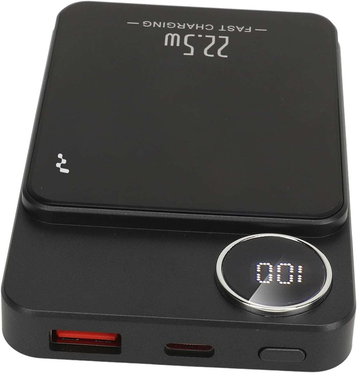 Išorinė baterija Power Bank Reach RR-Y009 22.5W MagSafe 10000mAh juoda