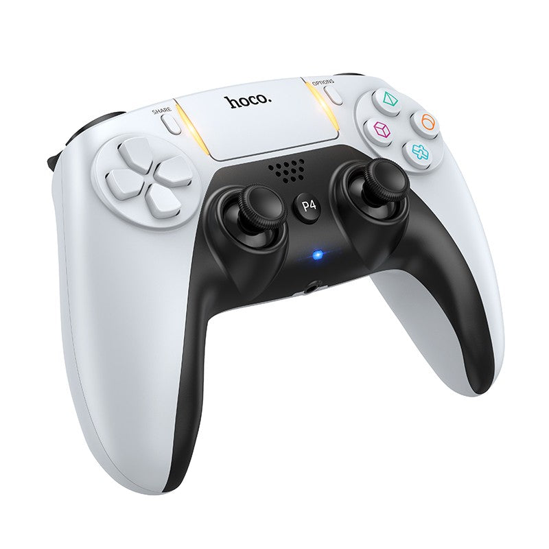 Žaidimų valdymo pultelis Hoco GA1 for PS4/PS5 baltas