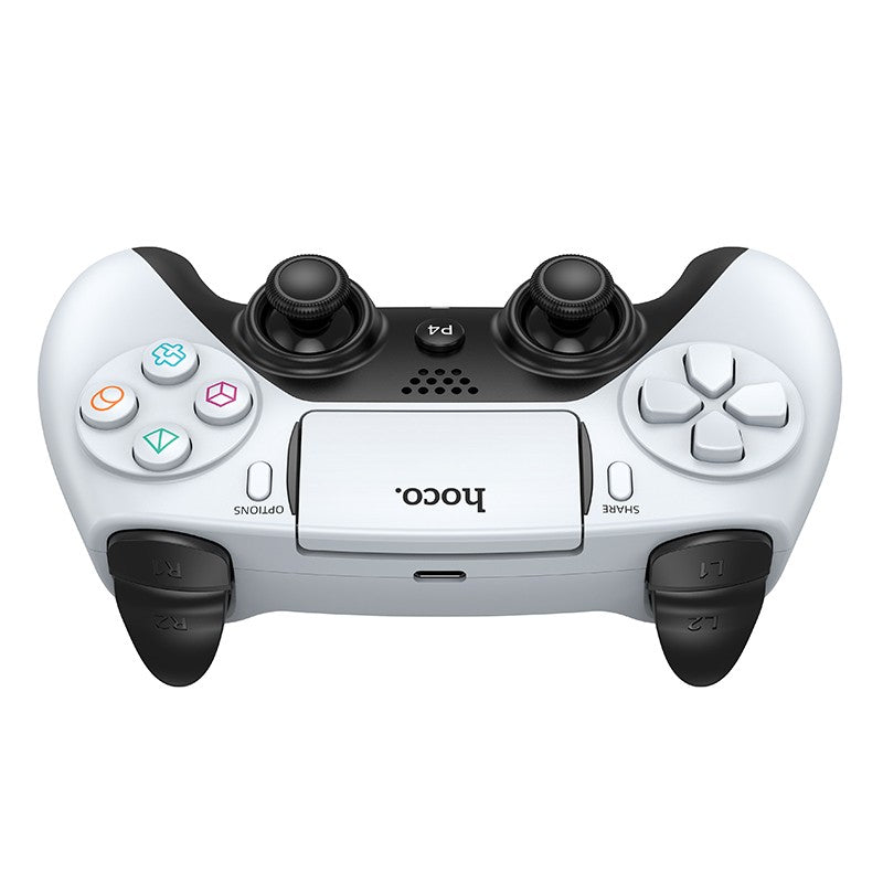 Žaidimų valdymo pultelis Hoco GA1 for PS4/PS5 baltas