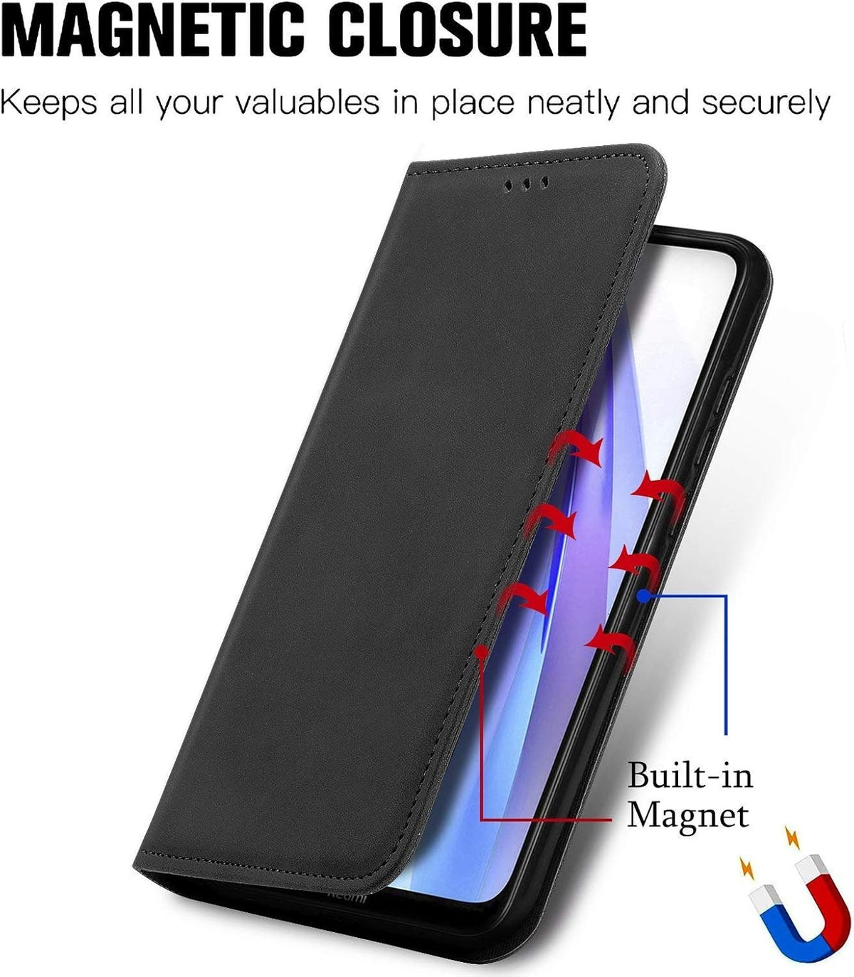 Dėklas Business Style Samsung A576 A57 5G juodas