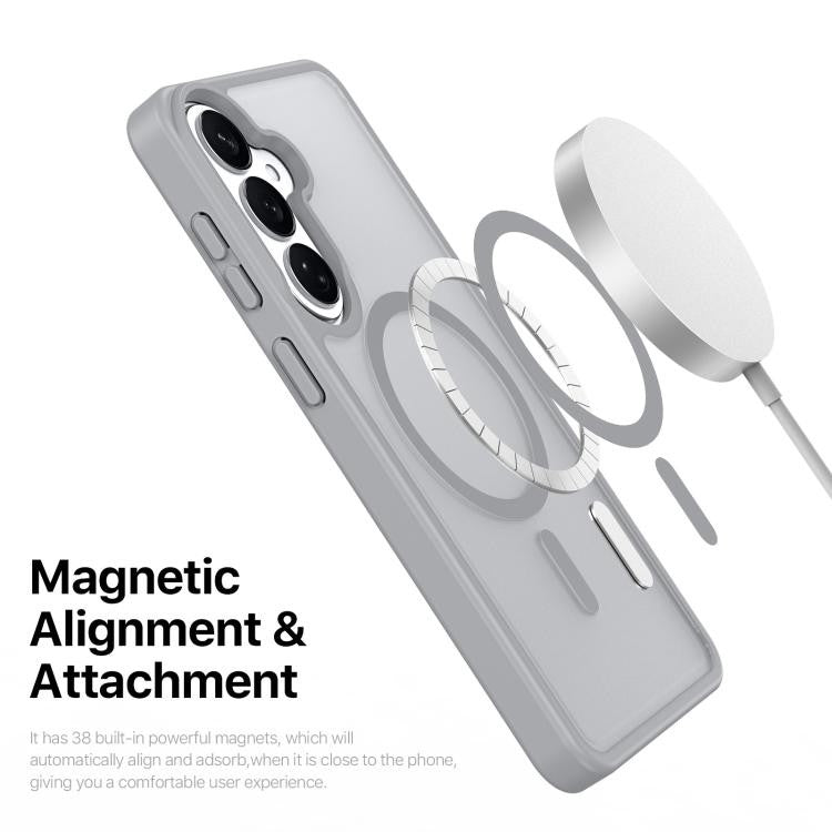 Dėklas Dux Ducis Yind MagSafe Samsung S947 S26 Plus pilkas
