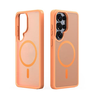 Dėklas Dux Ducis Yind MagSafe Samsung S948 S26 Ultra oranžinis