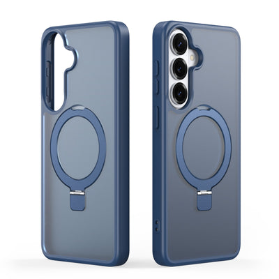 Dėklas Dux Ducis Yind Magnetic Stand Samsung S947 S26 Plus tamsiai mėlynas