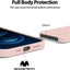Dėklas Mercury Pure Magsafe Silicon Case Samsung A576 A57 5G rožinio smėlio