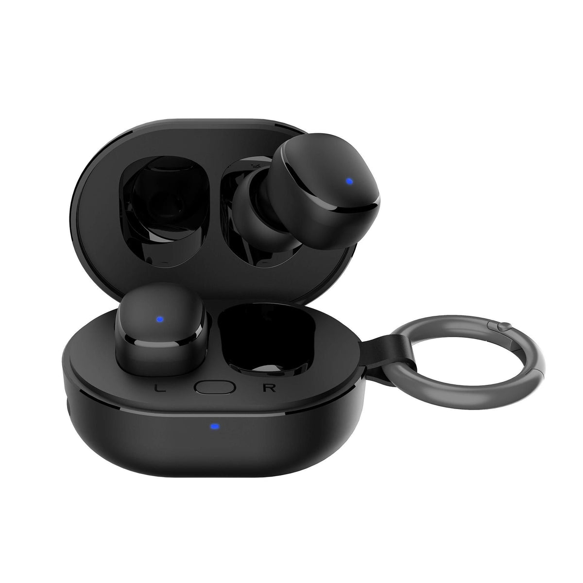 Belaidės ausinės 3mk FlowBuds 6.0 juodos