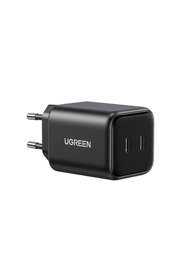 Įkroviklis Ugreen X526 GaN 45W 2xUSB-C juodas (65058)