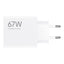 Įkroviklis Xiaomi HyperCharge Power Adapter 67W USB-A baltas BHR07SKEU