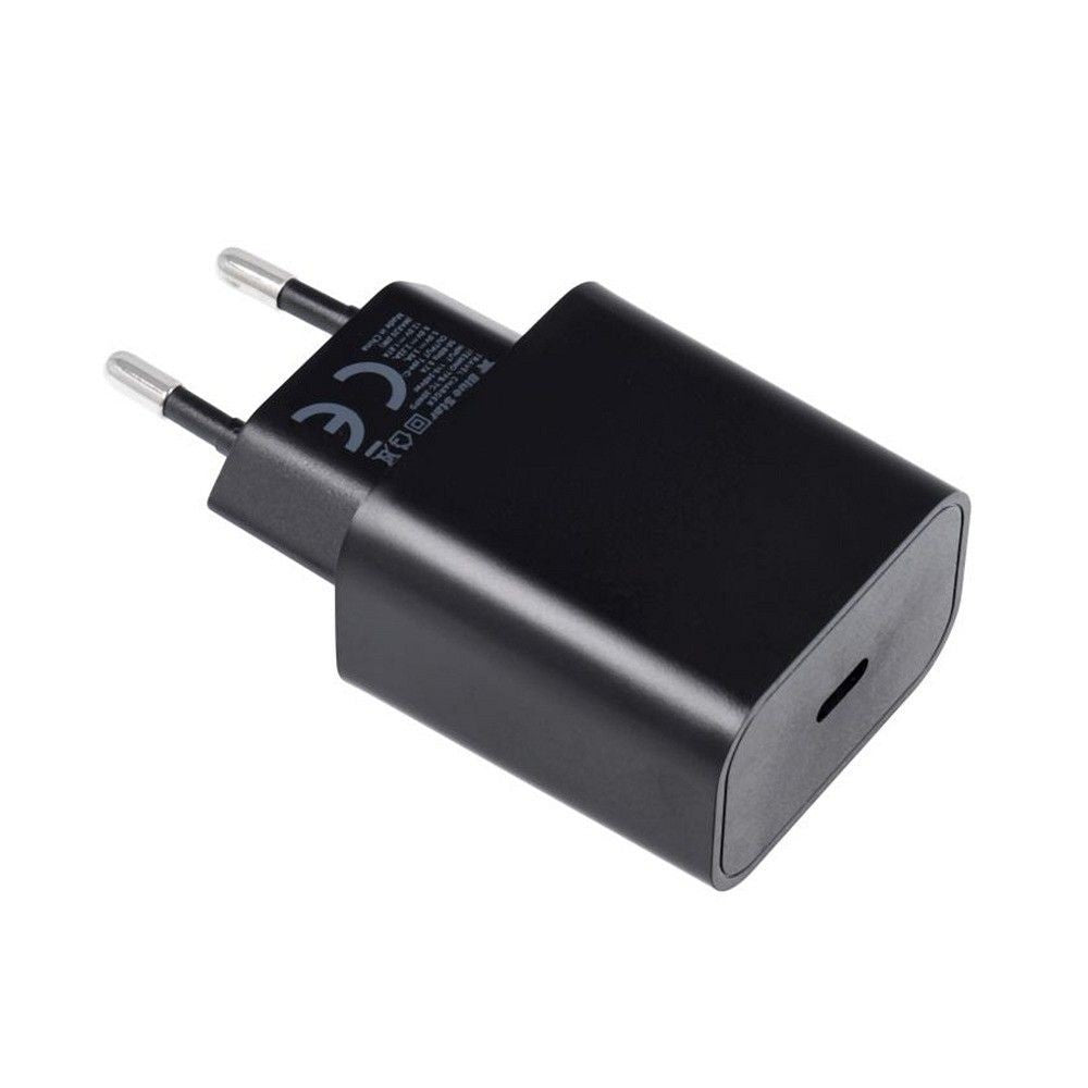 Įkroviklis Blue Star 20W USB-C + USB-C to Lightning cable juodas