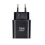 Įkroviklis Blue Star 25W USB-C + USB-C to USB-C cable juodas