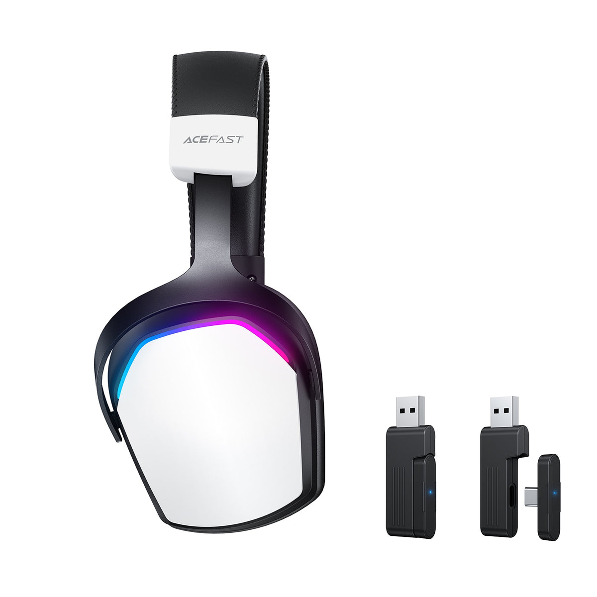 Belaidės ausinės Acefast H11 Gaming baltos