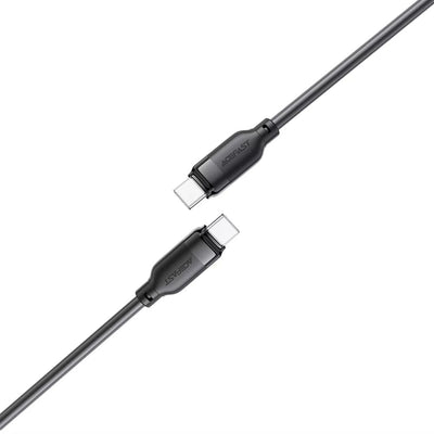 USB kabelis Acefast C16-03 USB-C to USB-C 1.2m juodas