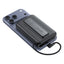 Išorinė baterija Power Bank Acefast M24-10000 22.5W Magnetic Wireless 10000mAh juoda
