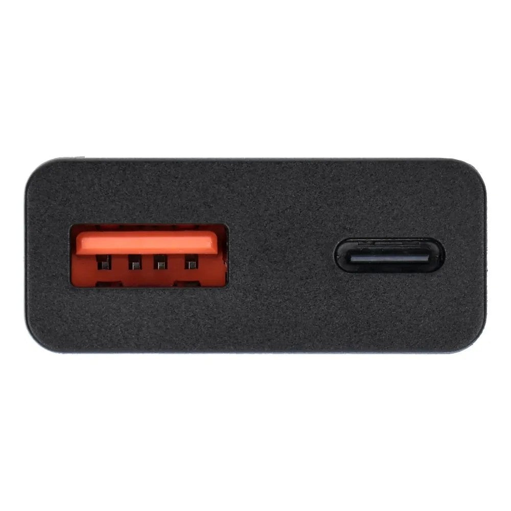 Įkroviklis Blue Star Slim GaN 25W USB-C/USB-A juodas