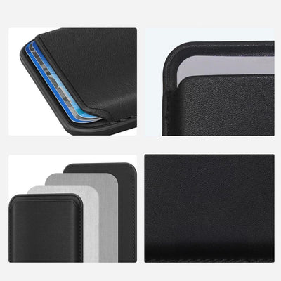 Kortelių dėklas Tech-Protect CH01 MagWallet MagSafe tamsiai mėlynas