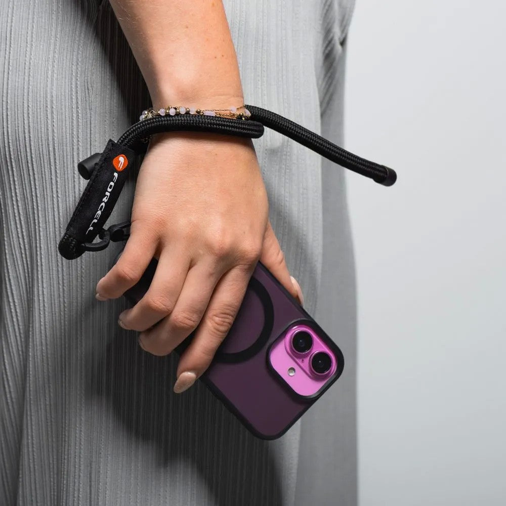 Dirželis telefonui Forcell F-Design R10X40 juodas
