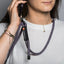 Dirželis telefonui Forcell F-Design S10X165 violetinis