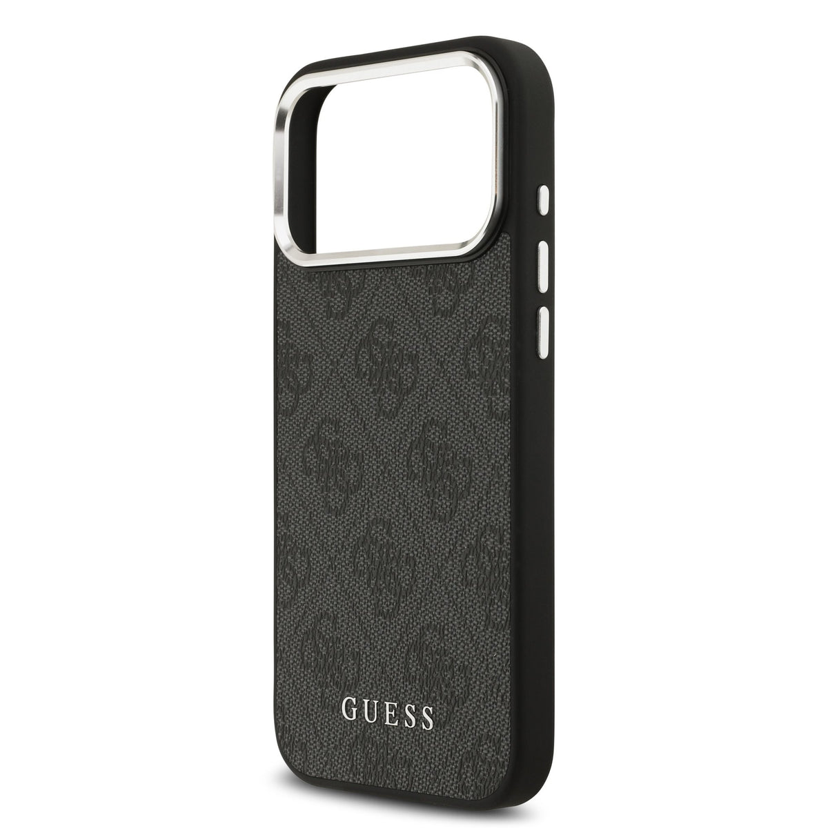 Dėklas Guess 4G MagSafe Apple iPhone 17 Pro Max juodas