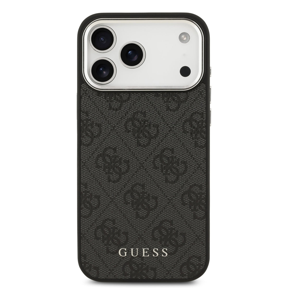 Dėklas Guess 4G MagSafe Apple iPhone 17 Pro Max juodas