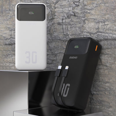 Išorinė baterija Power Bank Dudao K15 Max 22.5W 30000mAh juoda