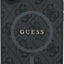 Dėklas Guess PU Leather 4G Colored Ring MagSafe Apple iPhone 16 juodas