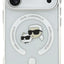 Dėklas Karl Lagerfeld IML K&CH Heads Metal Frame MagSafe Apple iPhone 17 Pro Max