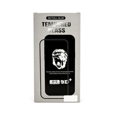 LCD apsauginis stikliukas 9D Gorilla Apple iPhone 15 Pro juodas (10 vnt. rinkinys)