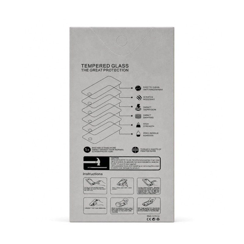 LCD apsauginis stikliukas 9D Gorilla Apple iPhone 15 Pro juodas (10 vnt. rinkinys)