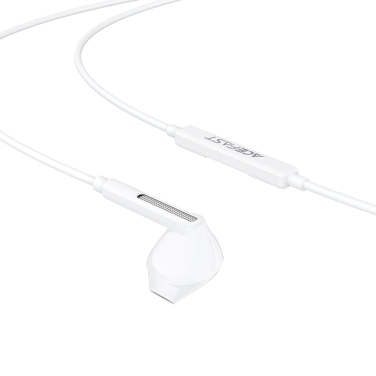 Ausinės Acefast L13 USB-C baltos