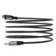 Audio kabelis Dudao L11Pro Lightning to 3.5mm 1.0m juodas