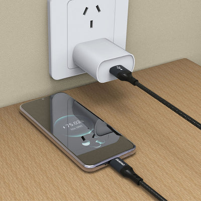 USB kabelis Dudao L3ST USB-A to USB-C 5A 1.2m juodas