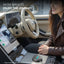Belaidis CarPlay/Android Auto adapteris Ottocast OttoAiBox P3 Pro juodas PCS61-T
