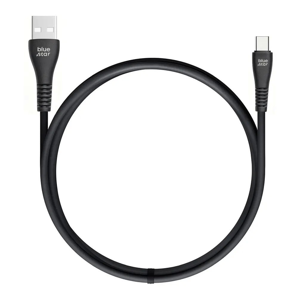 USB kabelis Blue Star PJ-DG4-A USB-A to Lightning 1.0m juodas