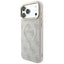 Dėklas Guess PU Leather 4G Gold Frame Embossed MagSafe Apple iPhone 18 Pro Max rožinis