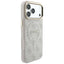 Dėklas Guess PU Leather 4G Gold Frame Embossed MagSafe Apple iPhone 18 Pro rožinis