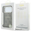 Dėklas Guess PU Leather 4G Gold Frame Embossed MagSafe Apple iPhone 18 Pro Max rudas