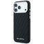 Dėklas Karl Lagerfeld PU Grained Allover Semi Wrap MagSafe Apple iPhone 18 Pro juodas