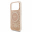 Dėklas Guess IML Flowers Allover Strap MagSafe Apple iPhone 18 Pro rožinis