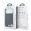 Dėklas Lacoste PU Leather Champs Elysees Gold Logo MagSafe Apple iPhone 18 Pro juodas