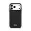 Dėklas Lacoste PVC Petit Pique Semi Wrap Embossed MagSafe Apple iPhone 18 Pro juodas
