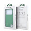 Dėklas Lacoste PVC Petit Pique Semi Wrap Embossed MagSafe Apple iPhone 18 Pro žalias