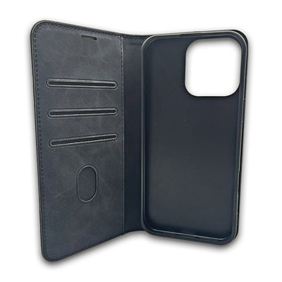 Dėklas Smart Suede Samsung A165 A16 4G/A166 A16 5G juodas