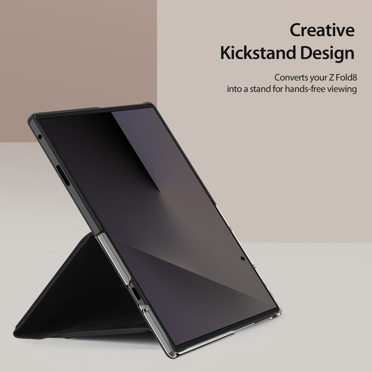 Dėklas Dux Ducis Bril Samsung F971 Z Fold8 juodas