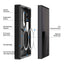 Dėklas Dux Ducis Yind MagSafe Samsung F971 Z Fold8 juodas